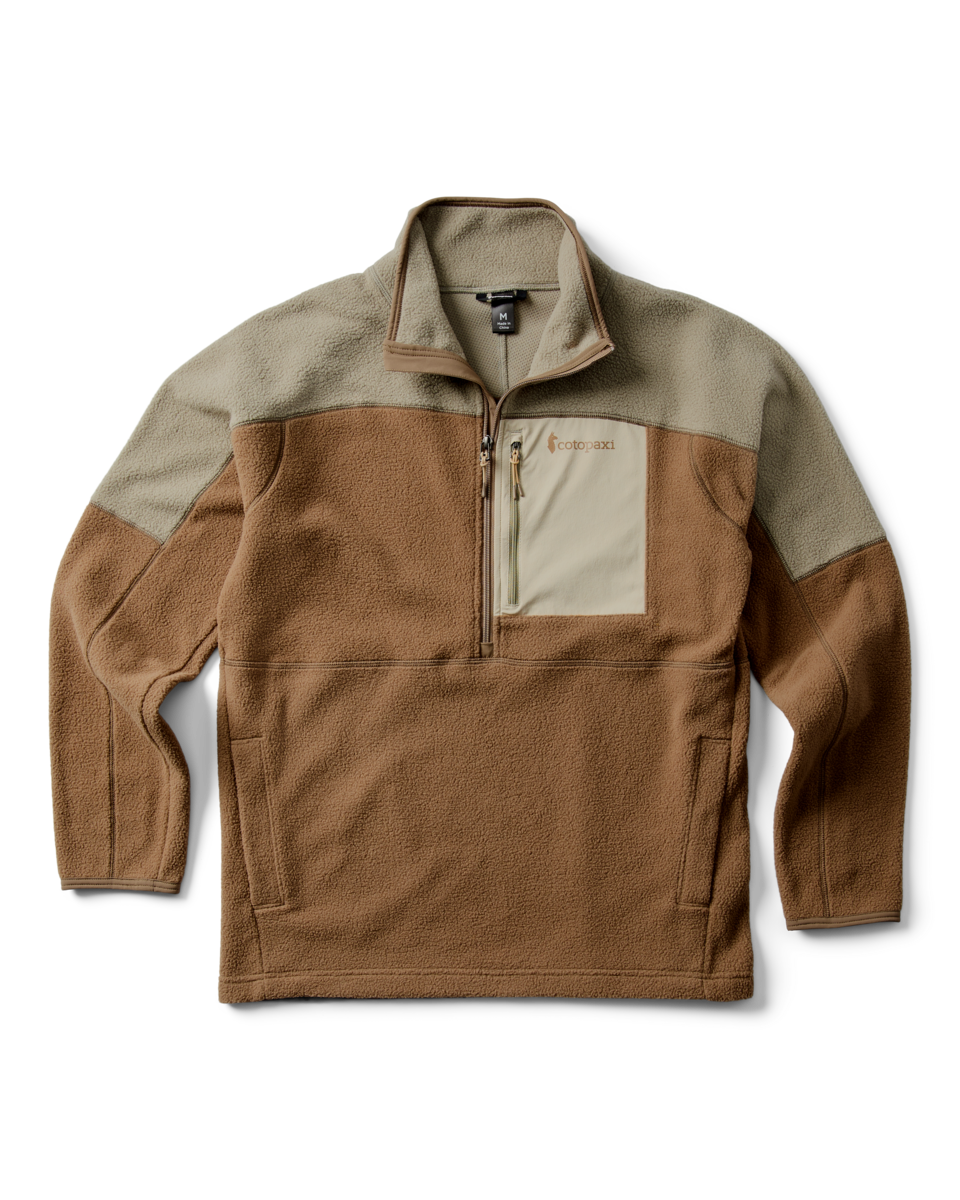 Abrazo Fleece Half-Zip Jacket - Men's - Stone/Dune - US 2703
